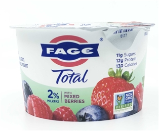 Fage Total Greek Yogurt 2% (5.3Oz) Mixed Berries