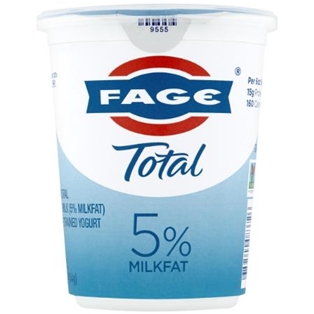 Fage Total Greek Yogurt 5% Plain (16Oz)