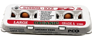 Alderfer Organic Large Brown Eggs (1 doz)