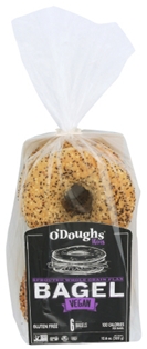 Odoughs Thins Sprouted Whole Grain Flax Bagels 10.6 Oz