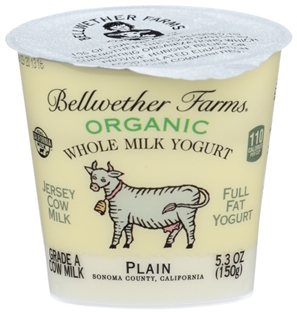Bellwether Farms A2 Organic Whole Milk Yogurt Plain 5.3oz