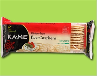 Kame Sesame Rice Crackers (3.5 oz.)