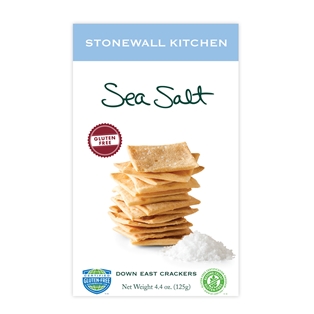 Stonewall Kitchen Gluten Free Sea Salt Crackers (4.4oz)