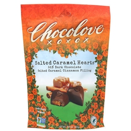 Chocolove Dark Chocolate Caramel Hearts 7.05oz