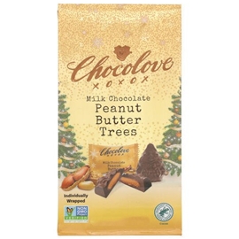 Chocolove Milk Chocolate Peanut Butter Tree (7.05 oz)