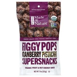 Made In Nature Organic  Cranberry Pistachio  Figgy Pops (4.2oz)