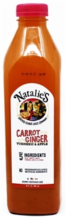 Natalie&#39;S Carrot, Ginger, Tumeric &amp; Apple Juice 12Oz