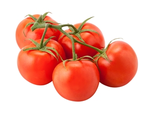 Local Tomatoes On Vine