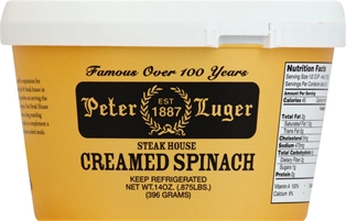 Peter Luger Creamed Spinach