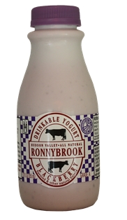Ronnybrook Blackberry Drinkable Yogurt (12oz.)
