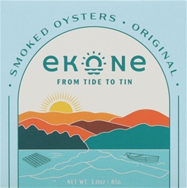 Ekone Oyster Co. Original Smoked Oysters (3 oz)