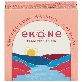 Ekone Oyster Co. Smoked Coho Salmon (3.5 oz)