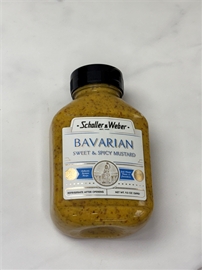 Schaller &amp; Weber Bavarian Sweet &amp; Spicy Mustard 9.5OZ