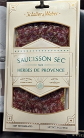 Schaller &amp; Weber Saucisson Sec Aux Herbes De Provence (3 oz)