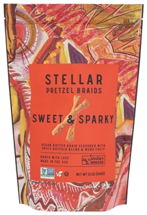 Stellar Snacks Sweet &amp; Sparky Pretzels (12oz)