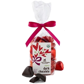 Lake Champlain Dark Chocolate Hearts Gift Bag (21pc)