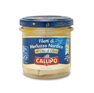 Callipo Filetti di Merluzzo Cod in Olive Oil (5.29 oz)