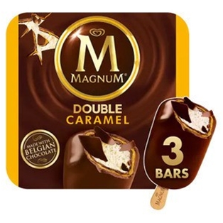 Magnum Double Caramel Bar 3pk