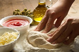 DIY Cheese Pizza Kit