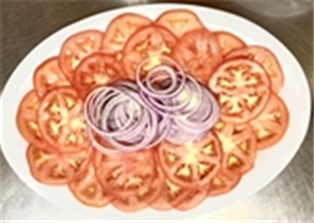 Medium Onion &amp; Tomato Platter