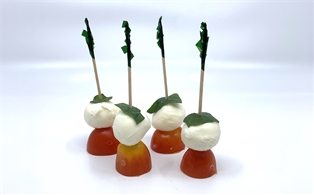 Mozzarella Caprese Bites