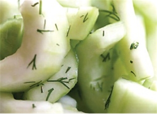 Cucumber Dill Salad (Insalata Di Cetrioli)