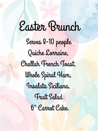 Easter Brunch Package