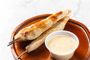 Grilled Chicken Skewers Platter (1Dz.)