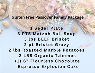 Gluten Free Passover Family Package