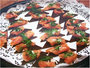 In-House Smoked Salmon Platter