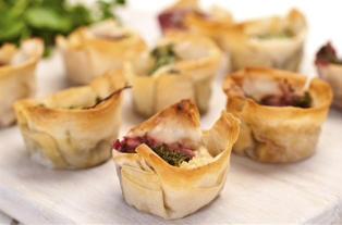 Fig and Mascarpone Beggers Purse