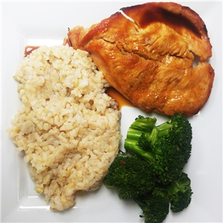Chicken Teriyaki with Broccoli &amp; Brown Rice
