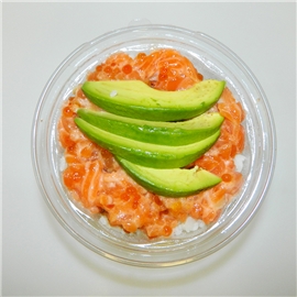 Spicy Salmon Tartar Bowl