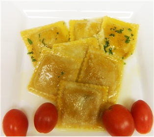 Pumpkin Ravioli Alla Fiorentina