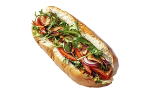 3' Vegetarian Hero
