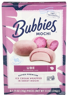 Bubbies Mochi Ube Ice Cream 7.5oz
