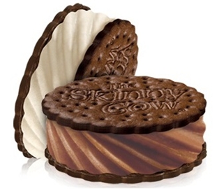 Skinny Cow Vanilla &amp; Chocolate Ice Cream Sandwiches