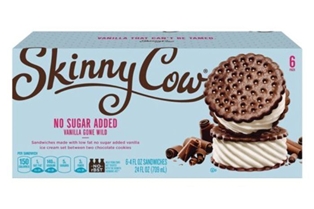 Skinny Cow No Sugar Added Vanilla Sandwiches