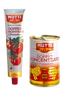 Tomato Paste TIN Mutti I Double Concentre (140 gr.)