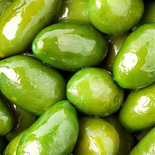 Sanniti Green Cerignola Olives Jar 20.5oz