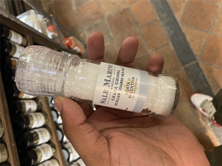 A&amp;V  Sicilian Coarse Sea Salt Grinder 3.5oz