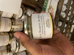 A&amp;V Lemon Flavored Sea Salt 7.05oz