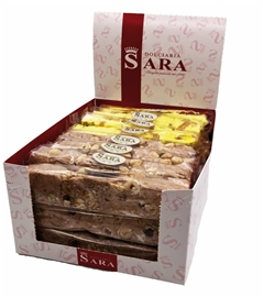 Sara Soft Torrone Display - Pistachio &amp; Hazelnut