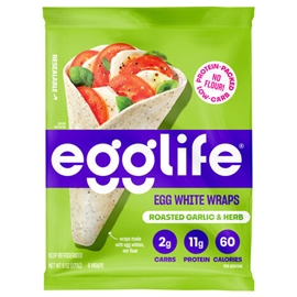 Egglife Roasted Garlic Egg White Wrap (6oz)