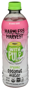 Harmless Harvest Org Coconut Water/Pulp 16oz