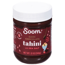 Soom Dark Chocolate Tahini with Sea Salt (12 oz)