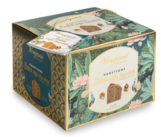 Vergani Dubai Chocolate &amp; Pistachio Panettone (28 oz)