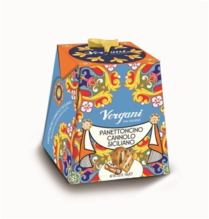 Vergani Mini Cannolo Panettone (3.5oz)