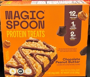 Magic Spoon Treats Chocolate Peanut Butter Cereal Bars (5.6 oz)
