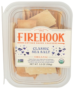 Firehook Organic Classic Sea Salt Cracker 5.5oz